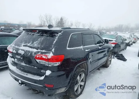 2015 Jeep Grand Cherokee Overland z USA, uszkodzony, nr VIN 1C4RJFCGXFC234783